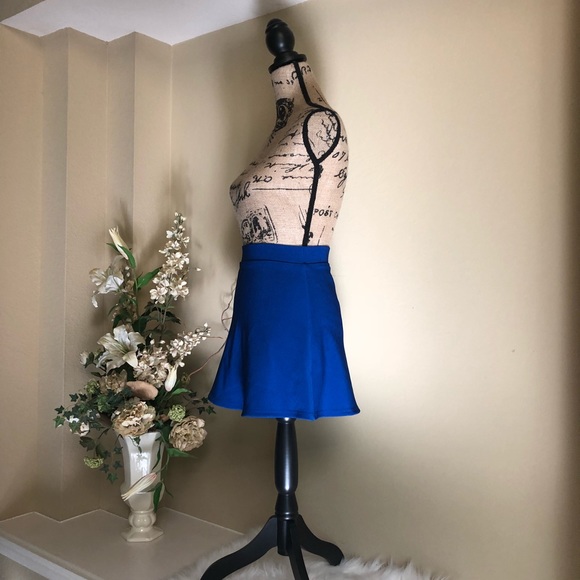 ~B Jewel~ Blue A line skirt size XS - Picture 2 of 6